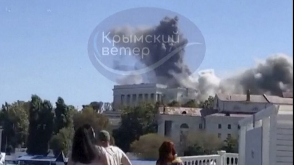 Ukraine launched another attack on Sevastopol in Crimea