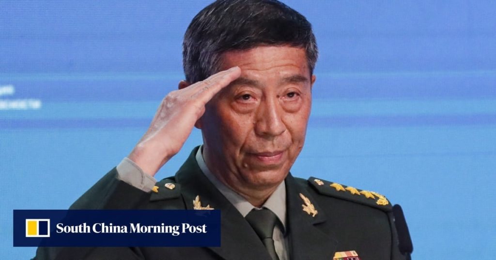 Li Changfu was sacked as Defense Minister in China's second leadership shock