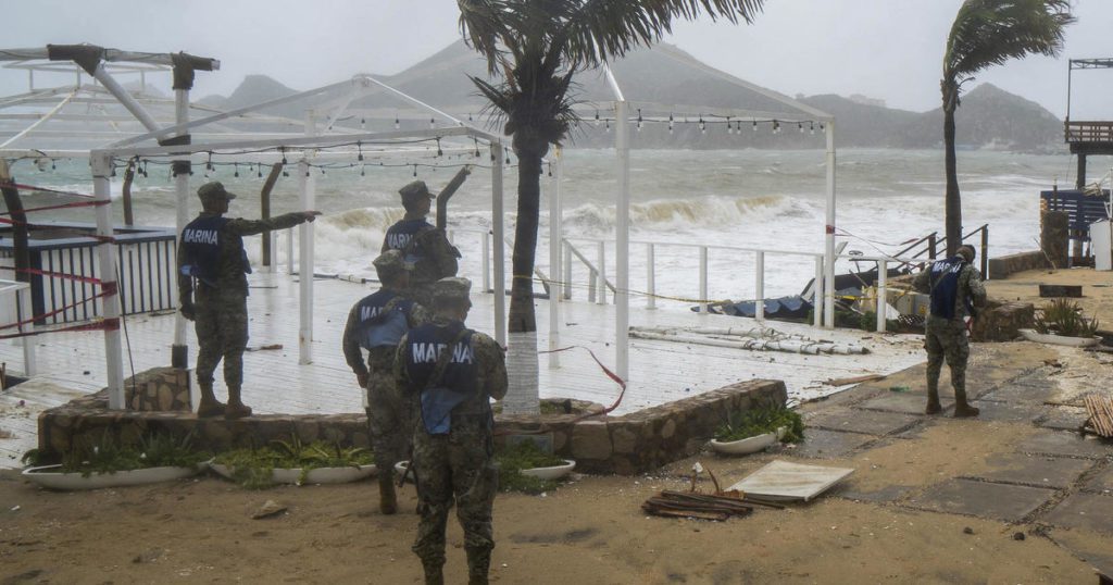 Norma makes landfall near Los Cabos Resorts in Mexico