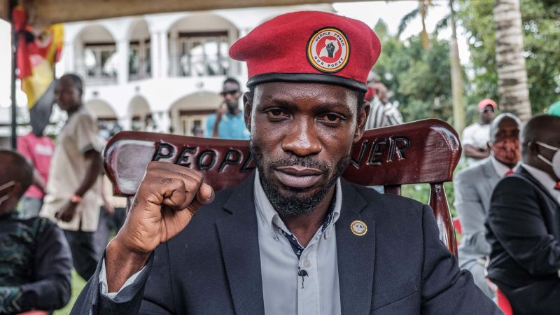 Uganda: Opposition leader Bobi Wine arrested at the airport