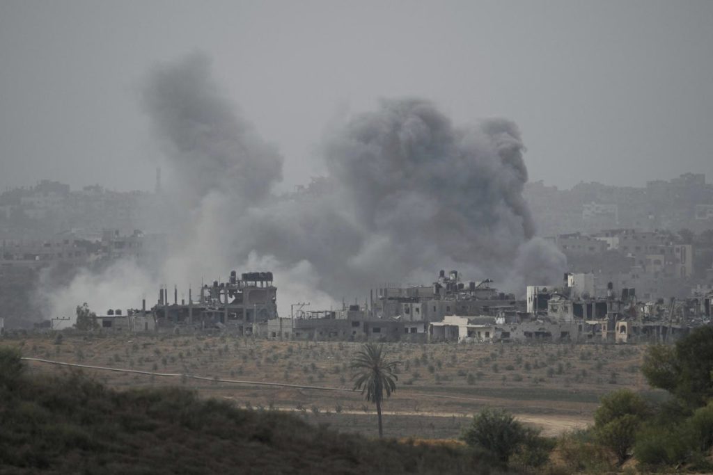 Fierce fighting raged near Gaza's main hospital as Netanyahu rejected calls for a ceasefire