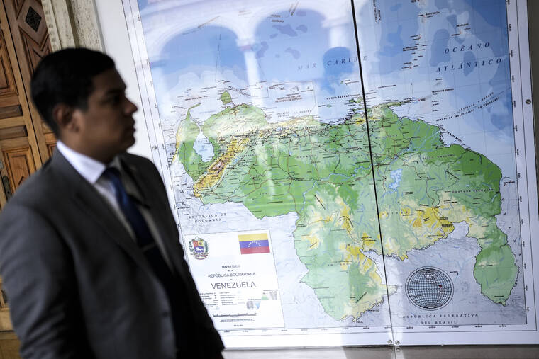 Leaders of Guyana and Venezuela meet as the region seeks to defuse a regional dispute