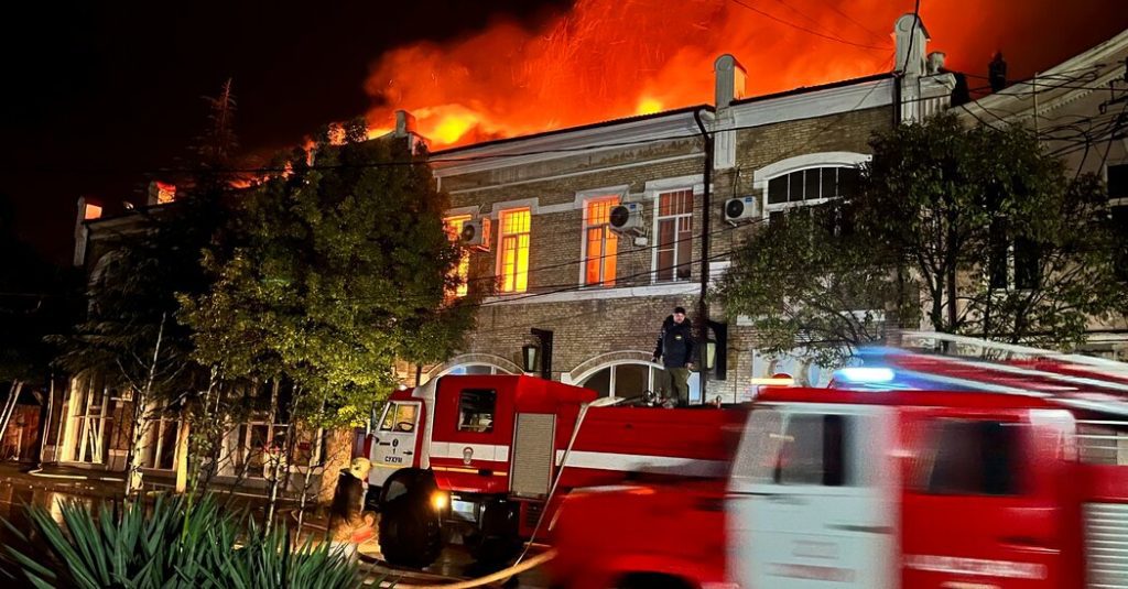 Fire destroys thousands of paintings in Abkhazia