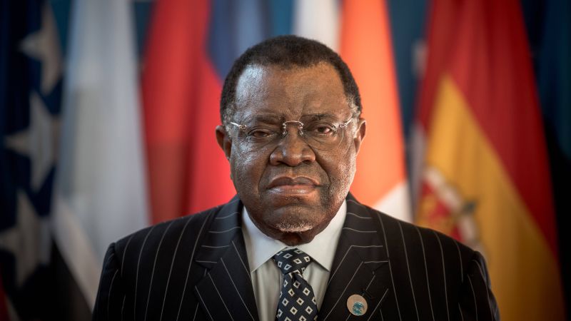 Namibia's President Hage Geingob dies at the age of 82