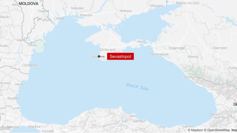 Sevastopol: Ukraine says it struck two Russian navy ships in major attack on Crimea