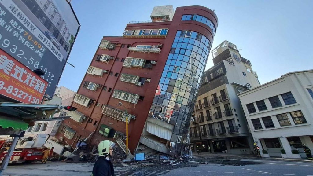 A 7.4 magnitude earthquake has struck Taiwan, killing at least 9 people and injuring nearly 1,000 others.  what do you know.