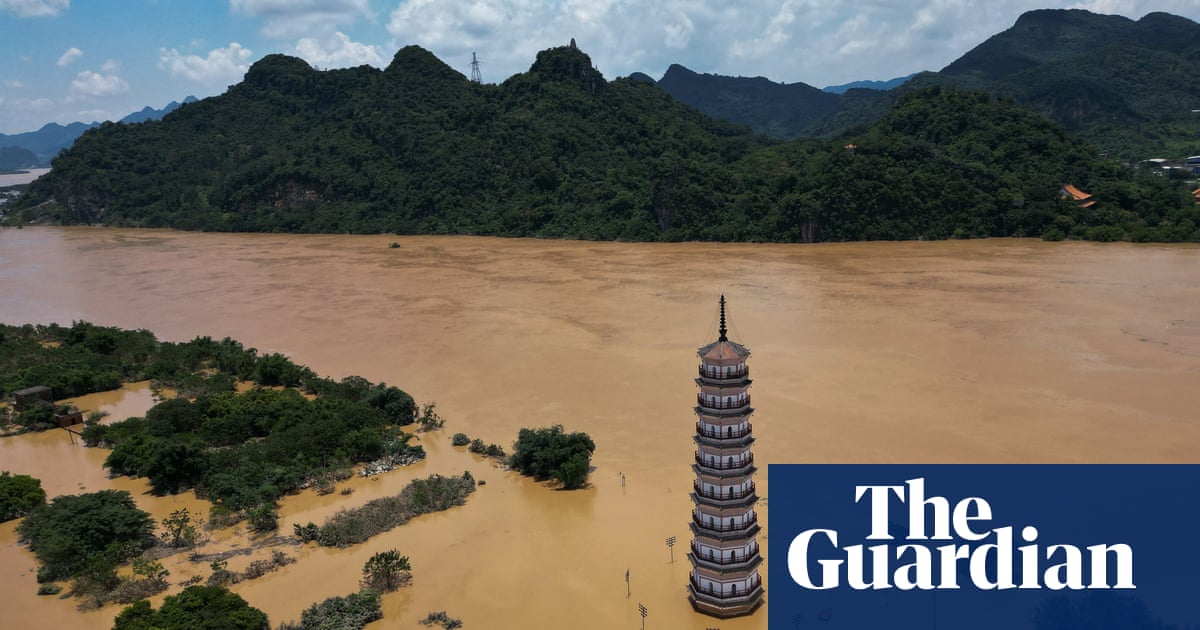 Millions are at risk of flooding in China