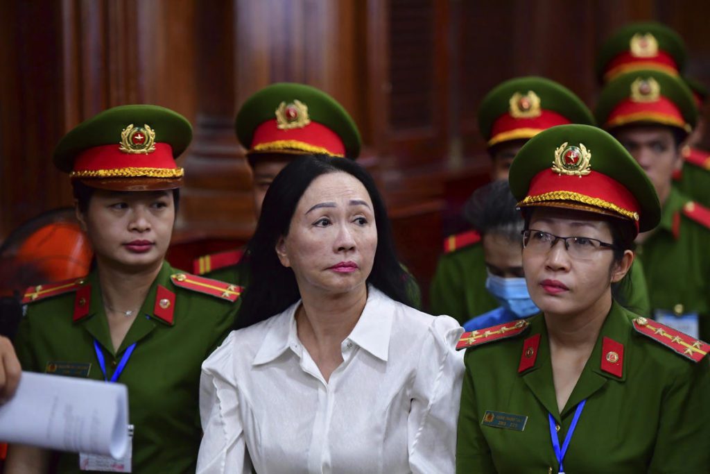 Vietnam sentences real estate tycoon Truong My Lan to death in the largest fraud case ever