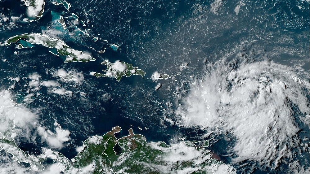 Tropical Storm Ernesto Strengthens as It Approaches Puerto Rico